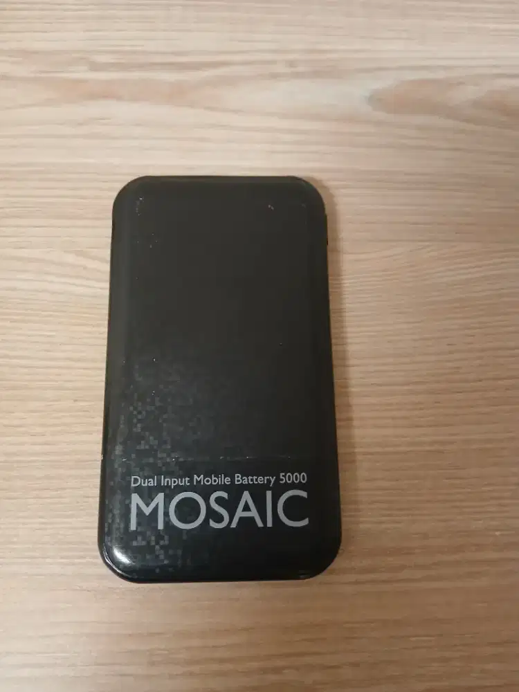 MOSAIC Dual Input Mobile Battery 5000 mAh