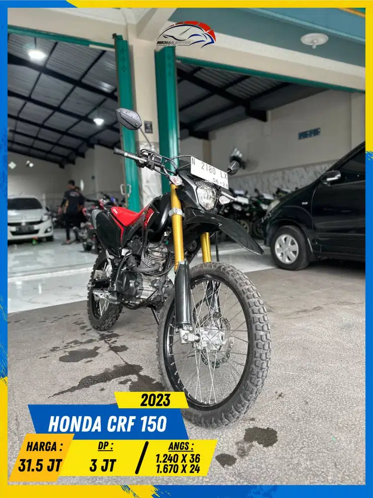 HONDA CRF 2023 MULUSS POLL MASZEHH HIKMAH MOTOR KEPUH