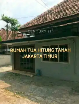 Rumah Tua Hitung Tanah Harga NJOP Matraman Jakarta Timur