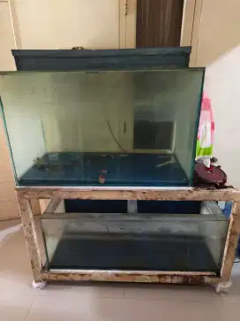 Aquarium bekas 1 set