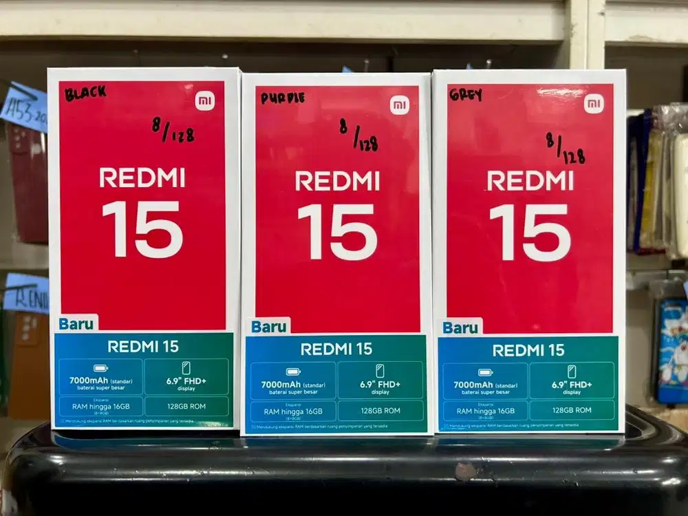 redmi 15 8/128 promo (bisa kredit)