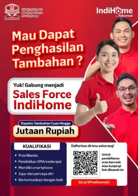 OPEN RECRUITMEN SALES FORCE INDIHOME