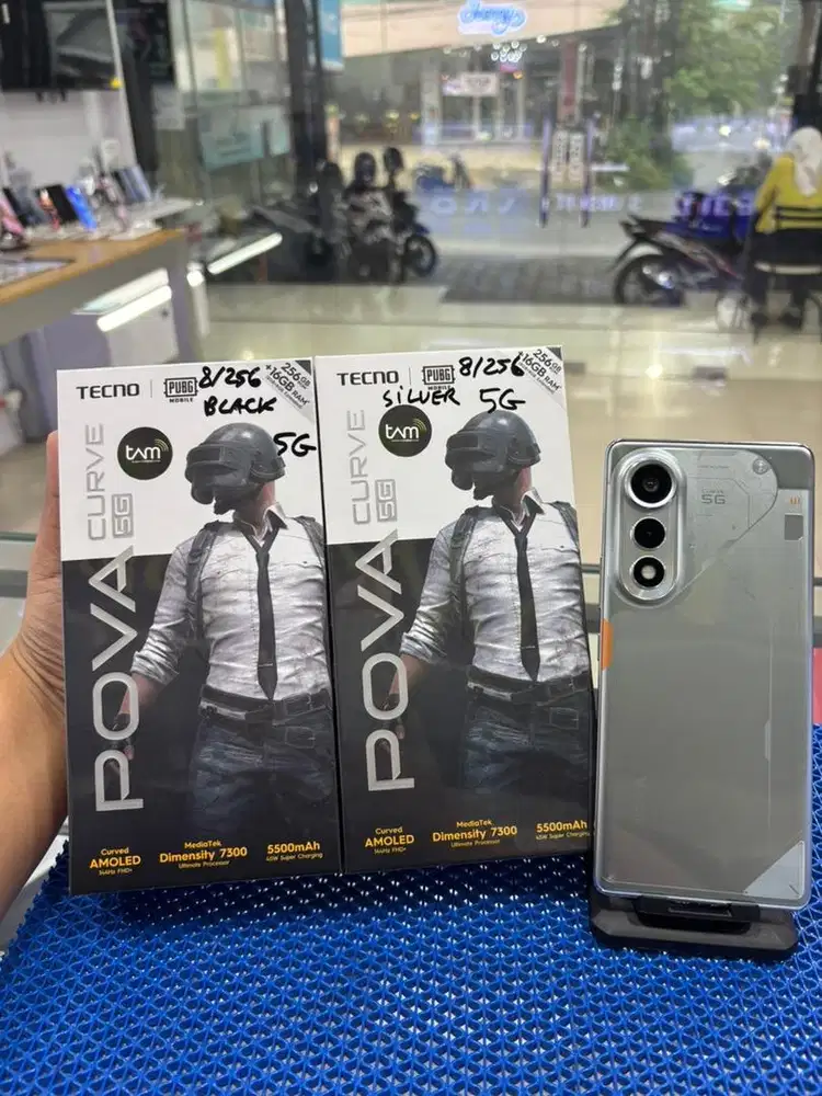 READY NEW POVA CURVE 5G RAM 8/256