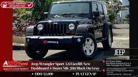 Jeep Wrangler Sport 3.8 Facelift New Dashboard 4-Doors NIK 2011
