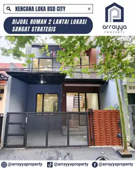 RUMAH BARU MINIMALIS MODERN KENCANA LOKA BSD .HRB194.