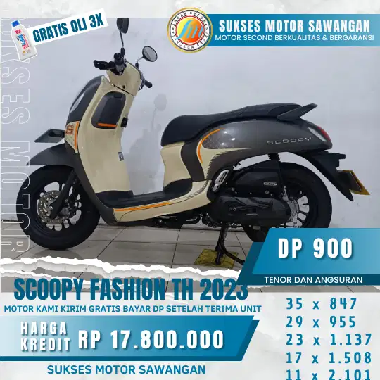 DAPATKAN CASH BACK 700 RB DAN FRE OLI 3X HONDA SCOOPY PRISTIGE TH 2023