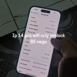 Ip 14 pro 128 gb mlus hb 87 fulset simlock