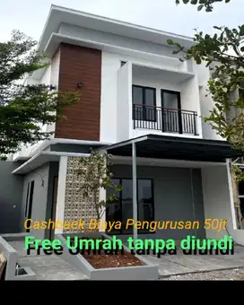 Rumah Konsep Islami dekat Summarecon, DP 0%