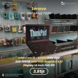 LENOVO Thinkpad T490 | Core i5 8365U 8GB 256GB