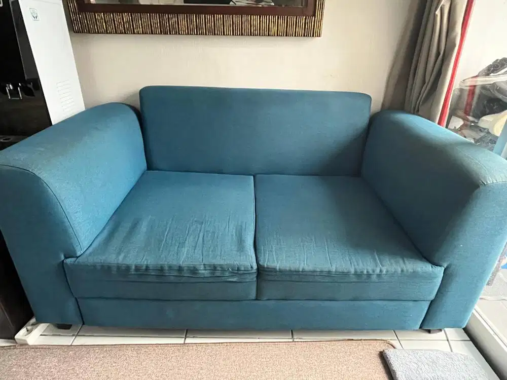 Jual Sofa 2 Seater Second 150cm x 80cm Lokasi Bintaro