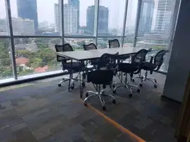 SEWA KANTOR DI JAKARTA SEALATN KUNINGAN 1296M2 FURNISHED 220K NEGO