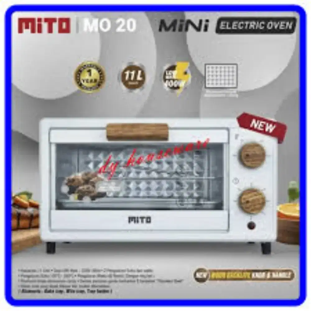 Di Obral.  Baru Oven Listrik Mitochiba  11 Ltr SerbaGuna Low Watt.