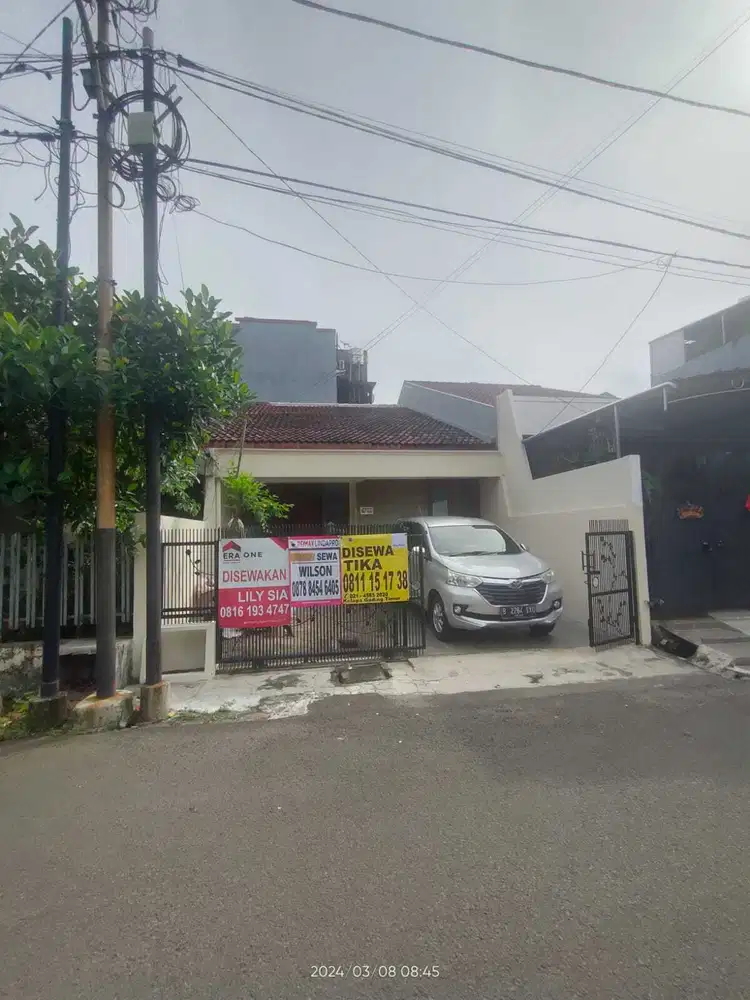 Rumah siap pakai Janur hijau gading pandawa
