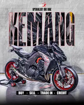 (STNK & BPKB ) LIKE NEW Kawasaki Z1000 Sugomi Nik 2019