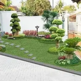 PEMBUATAN TAMNAN HIAS OUTDOOR