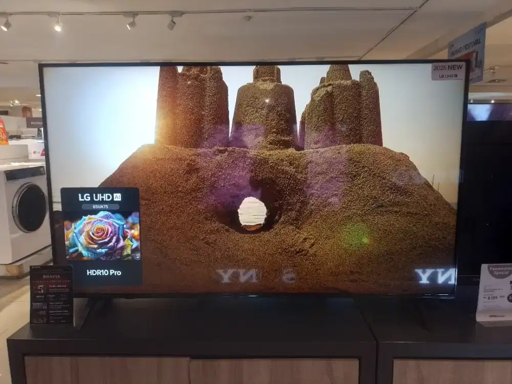 LG LED TV SMART 4K 65 65UA7550PSA, CICILAN 0% MENGGUNAKAN KREDIVO