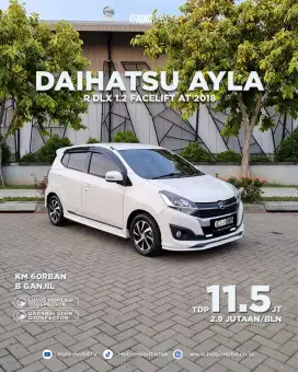 Ayla 1.2 R DLX Facelift AT Thn 2018