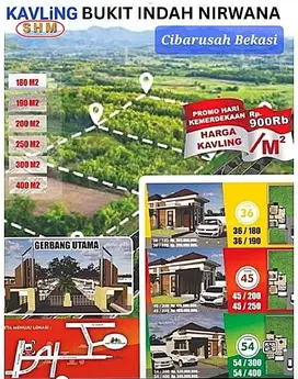 Dijual Tanah Kavling SHM di Cibarusah Bekasi Strategis Bebas Banjir