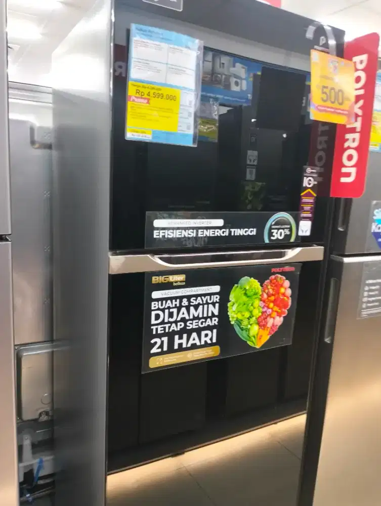 Promo cicilan Kulkas Polytron