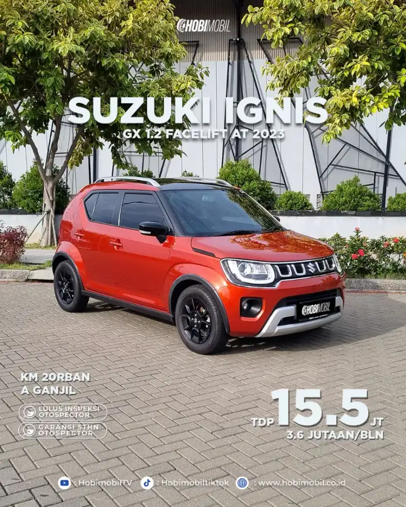 Ignis GX 1.2 Facelift AT Thn 2023