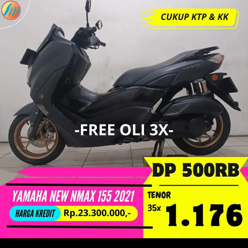DP 500RIBU KREDIT YAMAHA NEW NMAX 155 2021 ANGSURAN SANGAT TERJANGKAU