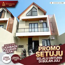 Rumah Indah 2 Lantai di Lingkungan Kota pati