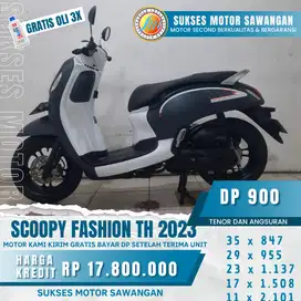 HONDA SCOOPY FASHION TH 2023 ,BERKUALITAS, BERGARANSI DAN TERPERCAYA