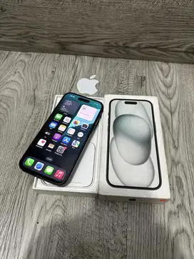 Iphone 15 128gb Black IBOX Mulus Fullset Ori