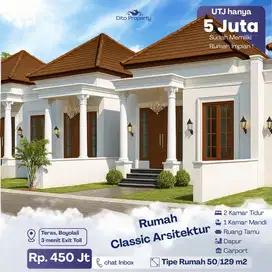Dijual Rumah Desain Clasic Modern di Teras Boyolali, Samping Exit Toll