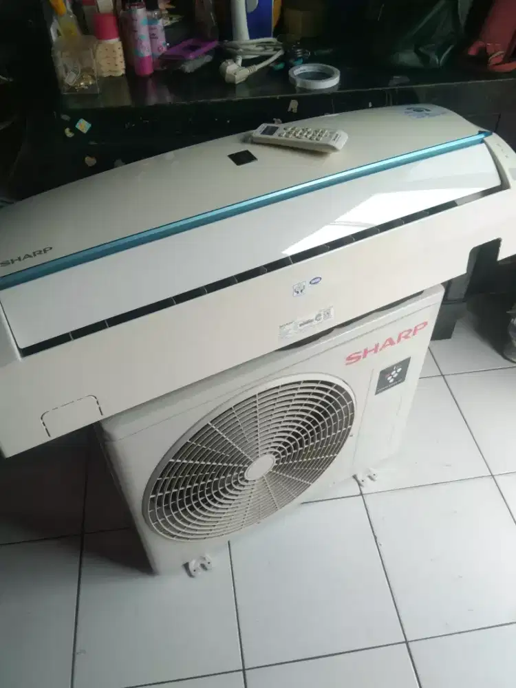 D jual ac sharp Plasmacluster 1 pk sama pasang