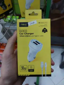 car charger (pengisi daya mobil) Rexi