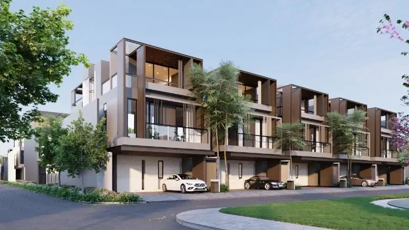 Rumah 3 Lantai South Tresor Metland Siap Huni 2024