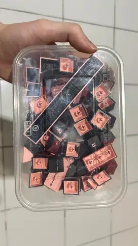 Keycaps Mechanical Keyboard Cherry Profile PBT Double Shot 125 Keys