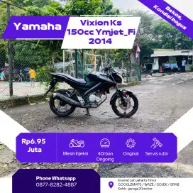 Yamaha Vixion Ks 150cc Ymjet_Fi Tahun 2014 Pajak Off