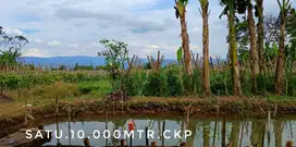 Dijual tanah luas pinggir jalan strategis view keren dekat kota