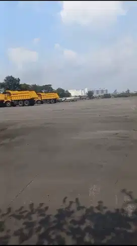 Disewakan Lahan 20.000 mtr KBN Marunda Sudah Cor Bisa Sewa Partial