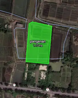 Tanah Zona industri Kanci cirebon