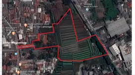 Jual Capat Tanah Strategis Pinggir jln Gotot Subroto Tangerang