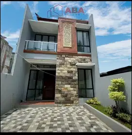 Rumah Mewah 2 lantai ready ! Free pagar keliling !