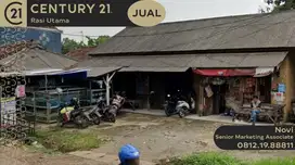 DIJUAL RUMAH HITUNG TANAH DI JALAN RAYA JONGGOL BOGOR
