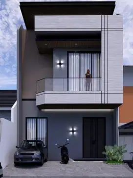 Brand New Rumah Bangunan Mandiri di Sutera Flamboyan