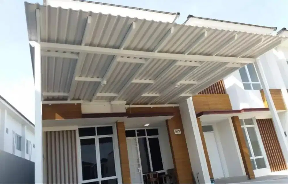 Kanopi taman garasi carport rooftop atap