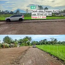 Terbaik Pingir Sawah View Merapi, Tanah Jalan Palagan Sleman
