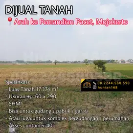 TANAH KAVLING Raya Pacet Mojosari Trawas Dlanggu Mojokerto Ngoro Raya