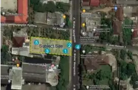 Dijual cepatKavling di Jl Walter Monginsidi,TelukBetung Utara,Lampung