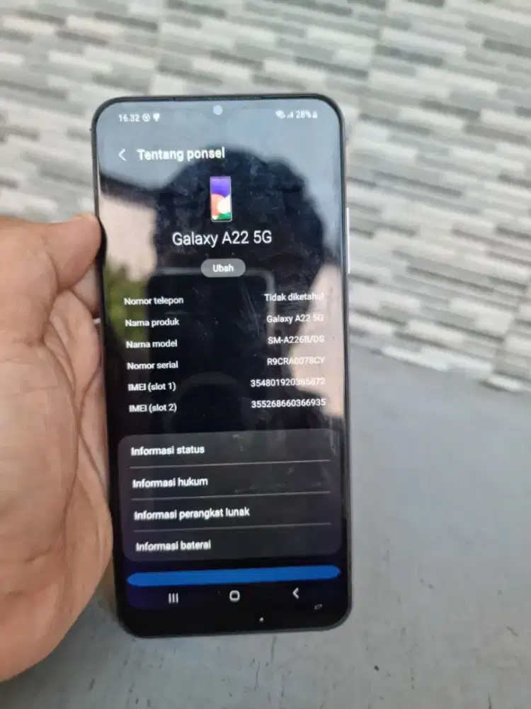 SAMSUNG A22 5G 6/128GB