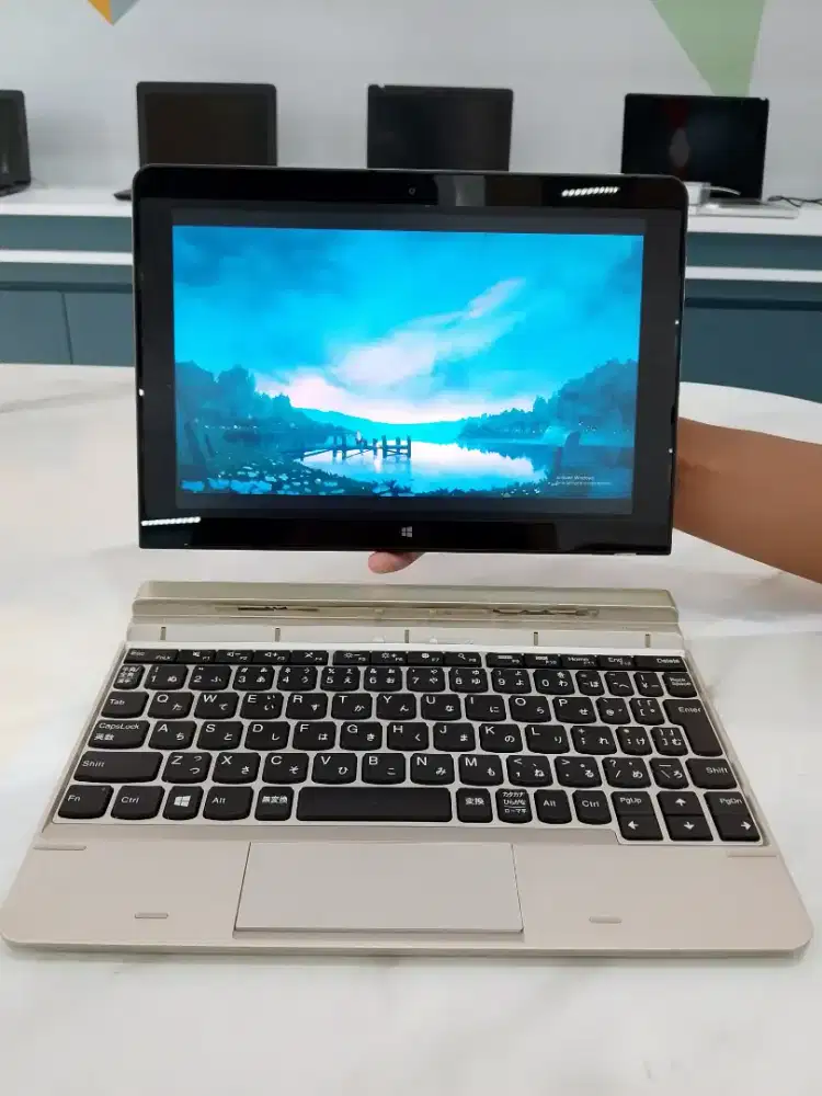[N07]Laptop coding Intel Atom x7 4GB SSD 12inch Cocok Untuk Kantor