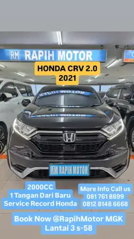 CRV 2.0 Facelift 2021 1tangan dari baru