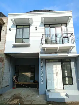 Tanpa DP Rumah Modern 2 Lantai lokasi Tapos kota Depok