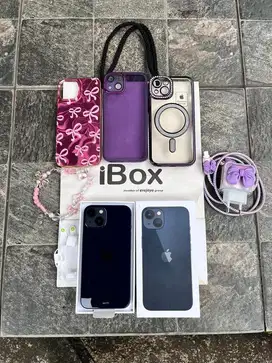 IPHONE 13 IBOX 128GB GARANSI ON MULUS